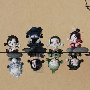 Alternative view of SKULLPANDA The Ink Plum Blossom Series Figures