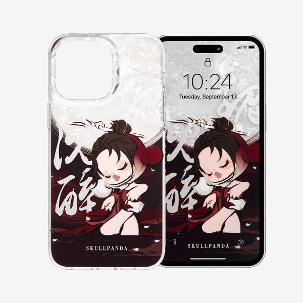 SKULLPANDA The Ink Plum Blossom Series-Phone Case - Image 4