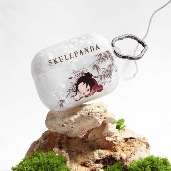 SKULLPANDA The Ink Plum Blossom Series-Earphone Bag (Airpods Pro) - Image 3