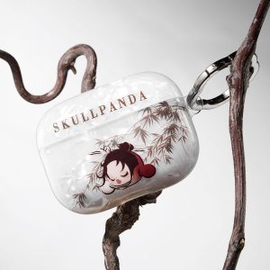 Alternative view of SKULLPANDA The Ink Plum Blossom Series-Earphone Bag (Airpods Pro)
