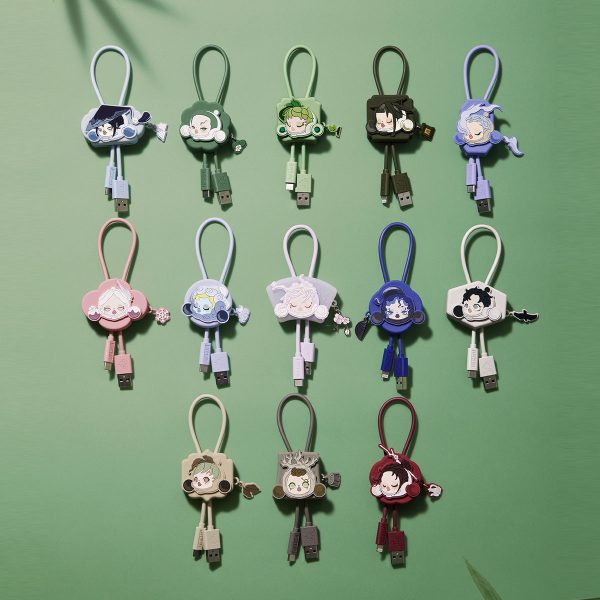 SKULLPANDA The Ink Plum Blossom Series-Cable Line Blind Box (iPhone) - Image 2