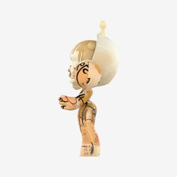 MEGA α SKULLPANDA 1000% JEAN-MICHEL BASQUIAT - Image 5