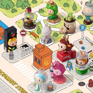 Alternative view of THE MONSTERS Almost Hidden Series Figures
