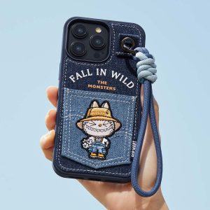Alternative view of THE MONSTERS Fall in Wild Series-Lanyard Phone Case
