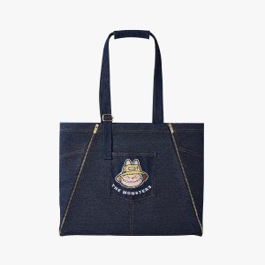 THE MONSTERS FALL IN WILD SERIES-Denim Apron Bag