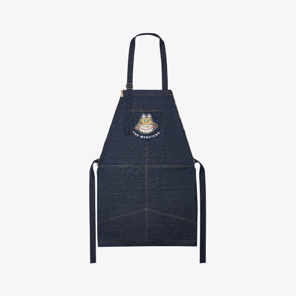 THE MONSTERS FALL IN WILD SERIES-Denim Apron Bag - Image 3