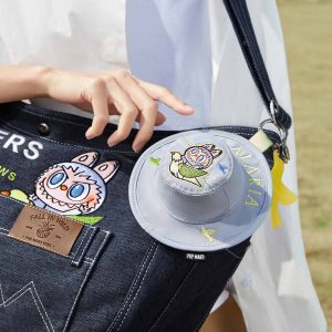 Alternative view of THE MONSTERS FALL IN WILD SERIES-Denim Messenger Bag
