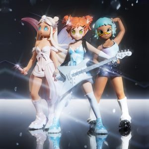 Alternative view of Peach Riot Punk Fairy Series Figures
