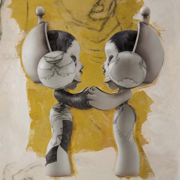 MEGA α SKULLPANDA 400% Egon Schiele - Image 9