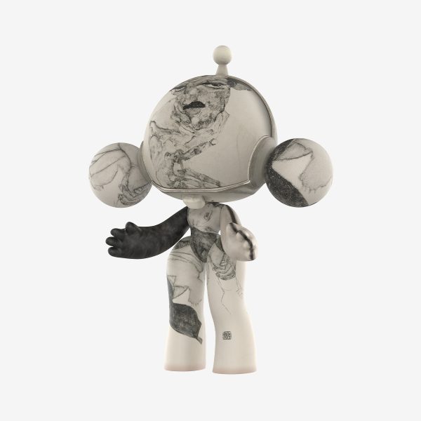 MEGA α SKULLPANDA 400% Egon Schiele - Image 5