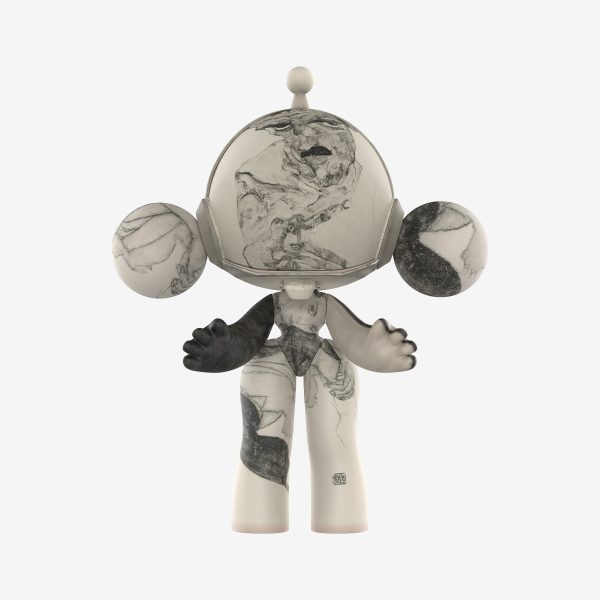 MEGA α SKULLPANDA 400% Egon Schiele - Image 4