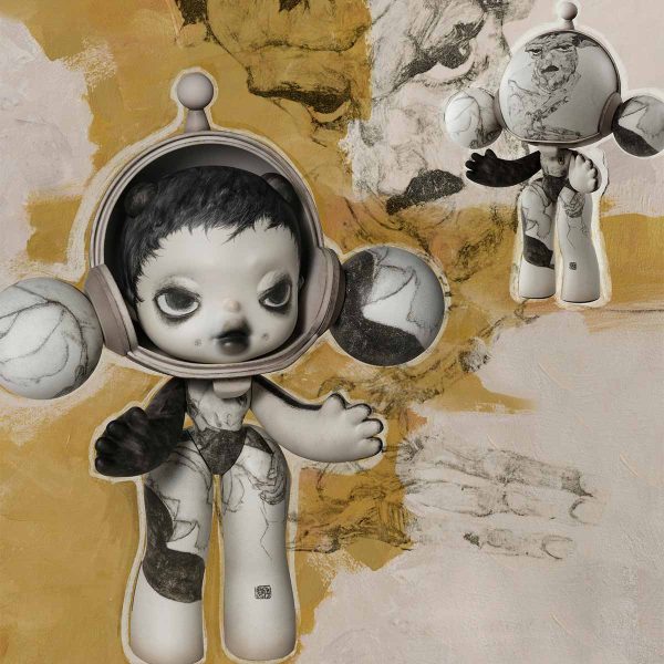 MEGA α SKULLPANDA 400% Egon Schiele - Image 8