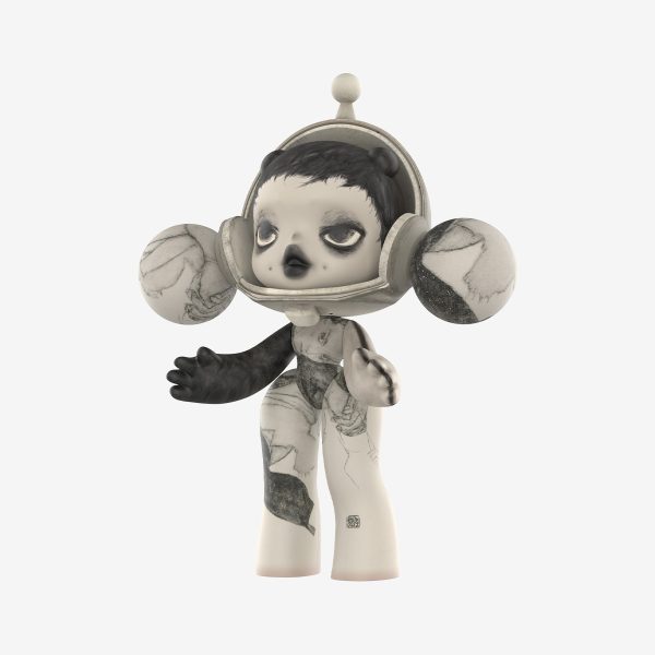 MEGA α SKULLPANDA 1000% Egon Schiele - Image 2