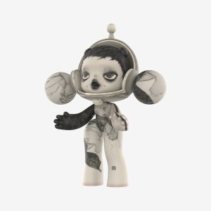 Alternative view of MEGA α SKULLPANDA 1000% Egon Schiele