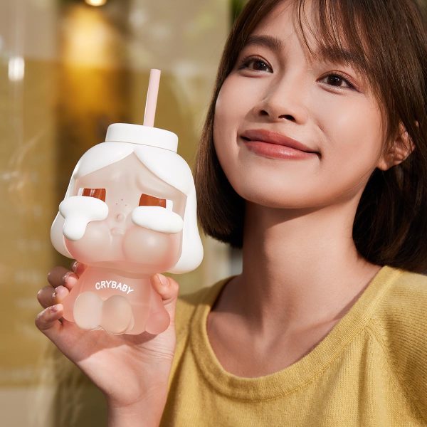 CRYBABY Crying Again Series-Plush Straw Cup (I'LL GIVE YOU ALL MY LOVE) - Image 5