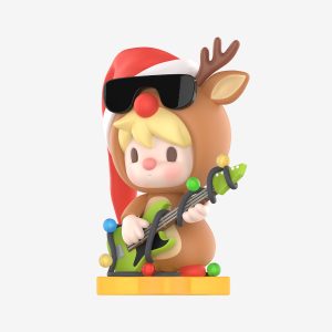 Alternative view of Sweet Bean Rock Reindeer Figure