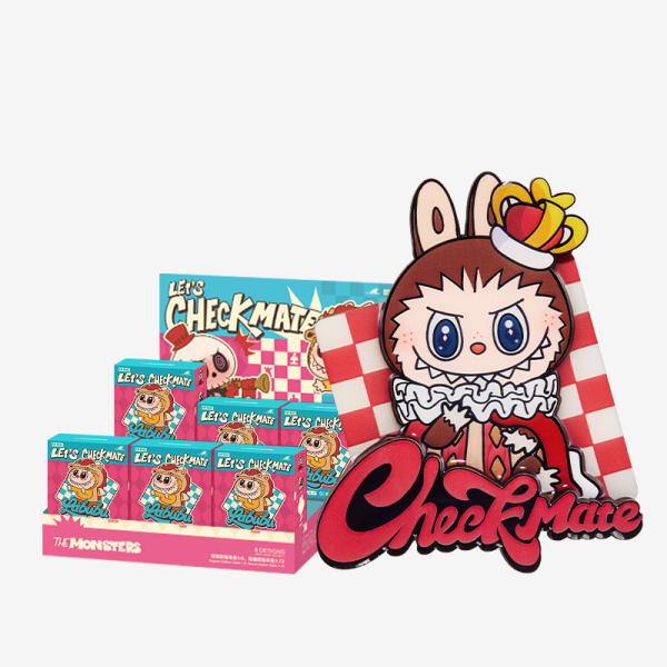 THE MONSTERS Let's Checkmate Series-Fridge Magnet Blind Box