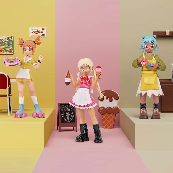 Peach Riot Rush Hour Series Figures - Image 13