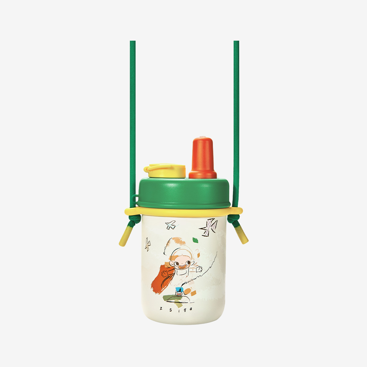 Zsiga Borderline Drifter Series-Portable Insulated Straw Cup - Image 2