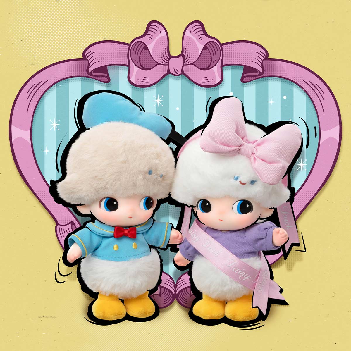 DIMOO WORLD × DISNEY Series-Vinyl Plush Keychain Blind Box - Image 8