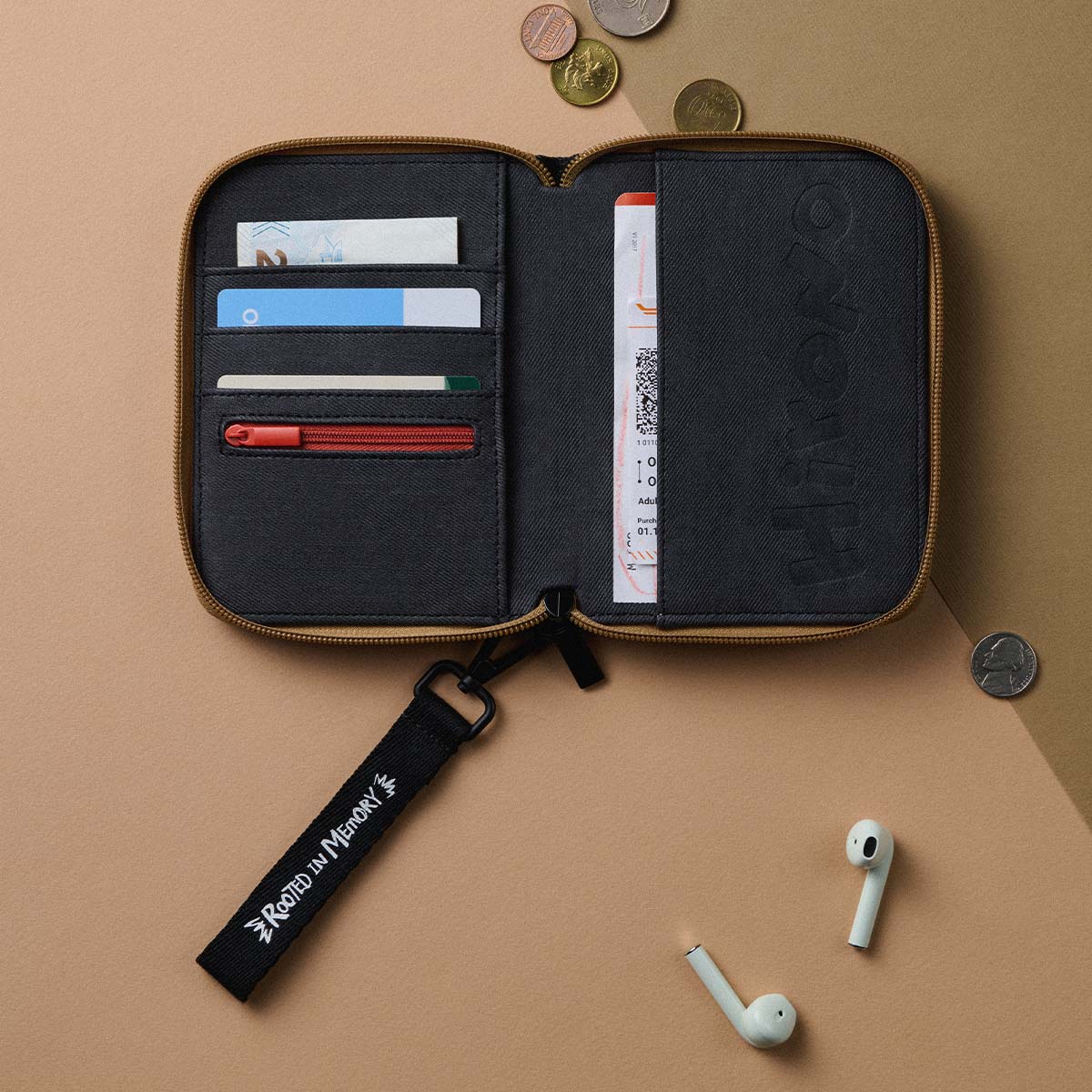 Hirono Echo Series - Passport Bag - Image 5