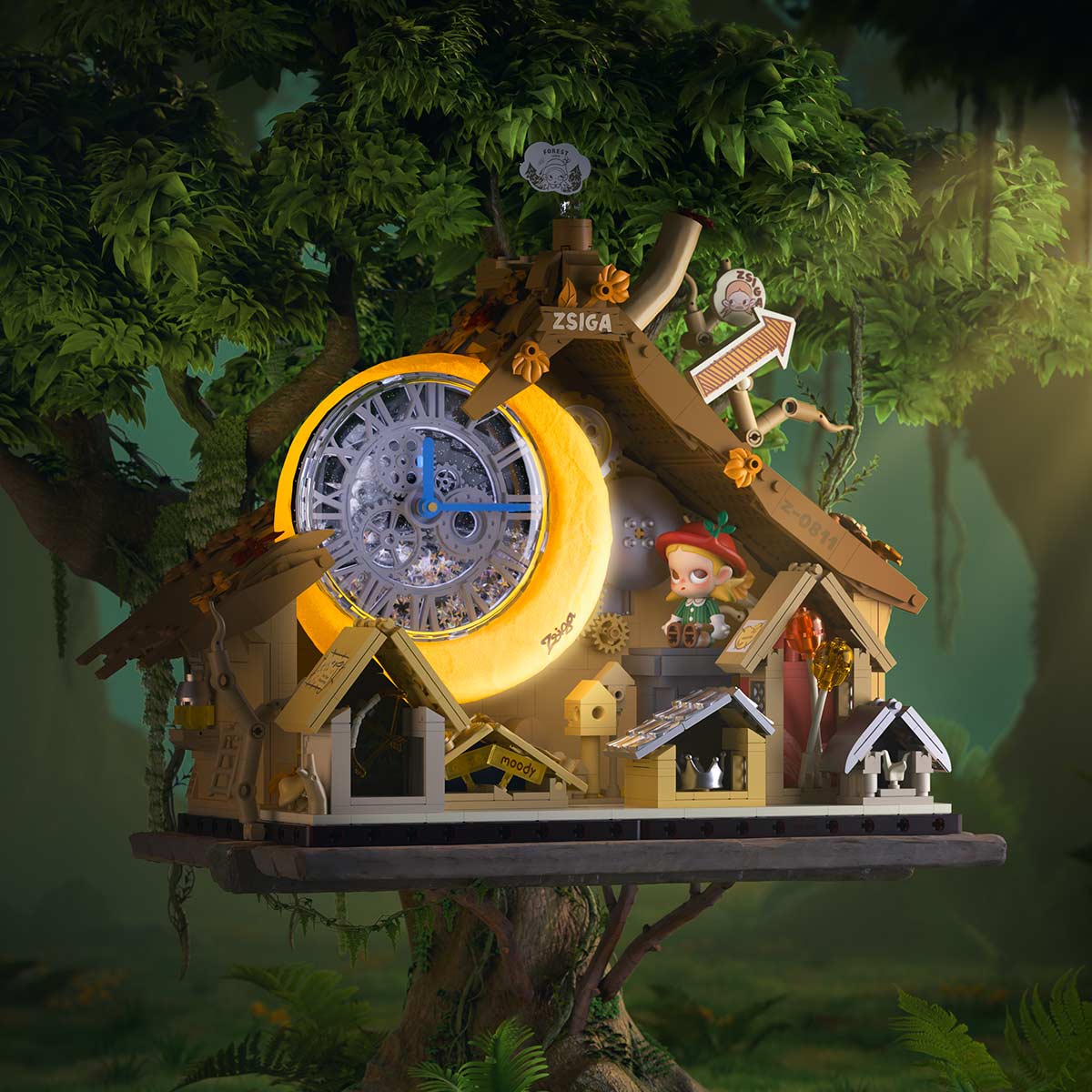 Zsiga Walking Into The Forest Series Blocks - Image 13