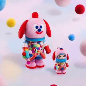 Alternative view of MEGA SPACE MOLLY 400% Jon Burgerman
