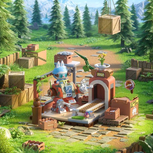 THE MONSTERS Forest Secret Base Series Blocks - Image 10
