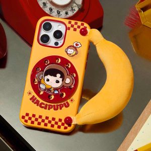 Alternative view of HACIPUPU Rolling Time Machine Series-Phone Case