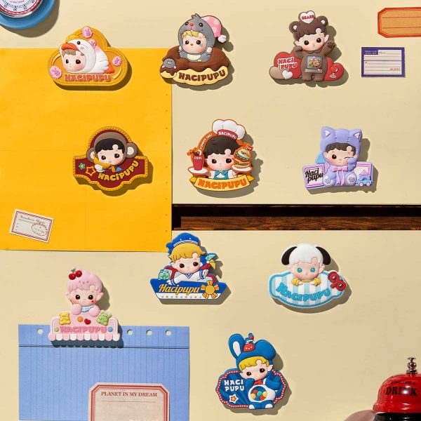 HACIPUPU Rolling Time Machine Series-Fridge Magnet Silicone Clip Blind Box - Image 4