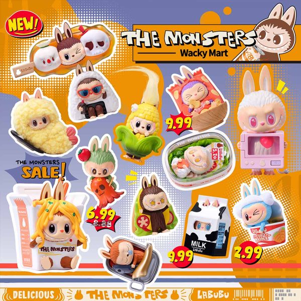 THE MONSTERS Wacky Mart Series Figures - Image 7