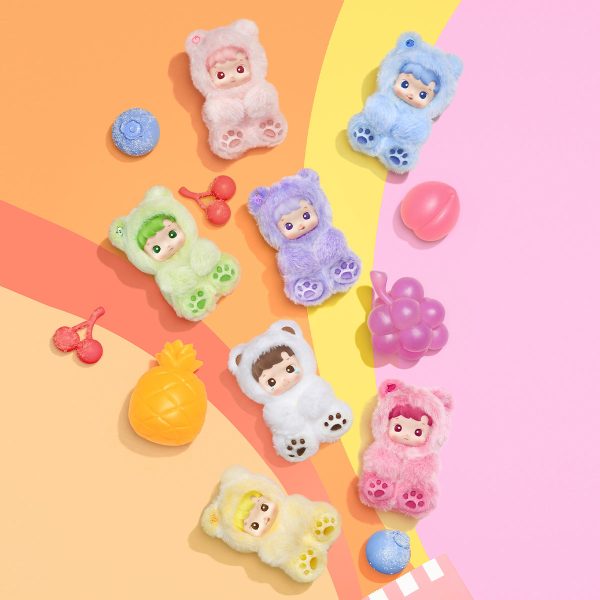 HACIPUPU Gummy Bear Series-Vinyl Plush Pendant Blind Box - Image 6