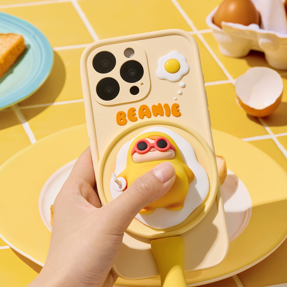 PUCKY Egg Beanie Series-Phone Case - Image 3