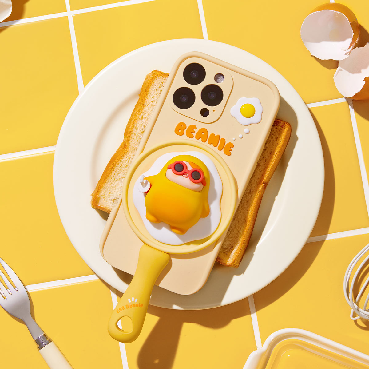 PUCKY Egg Beanie Series-Phone Case - Image 2