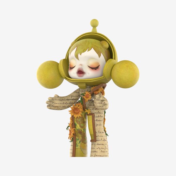 MEGA α SKULLPANDA 1000% Van Gogh Museum Sunflowers - Image 2