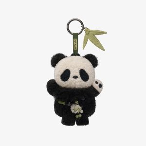 Alternative view of SKULLPANDA Lazy Panda Plush Doll Pendant