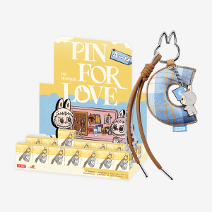 THE MONSTERS Pin for Love Series- Letter Pendant Blind Box (A-M)
