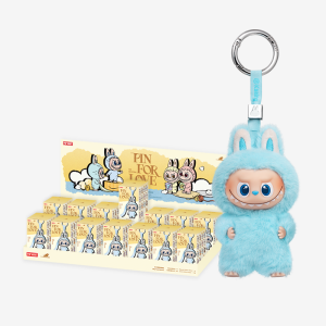 THE MONSTERS Pin for Love Series-Vinyl Plush Pendant Blind Box (A-M)