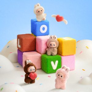 Alternative view of THE MONSTERS Pin for Love Series-Vinyl Plush Pendant Blind Box (A-M)