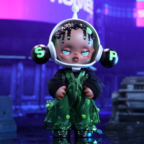 SKULLPANDA OOTD The Wild Green Figurine - Image 4